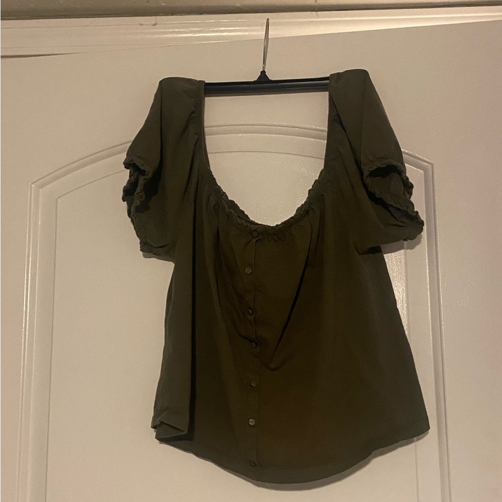American Eagle off the shoulder crop top - XL